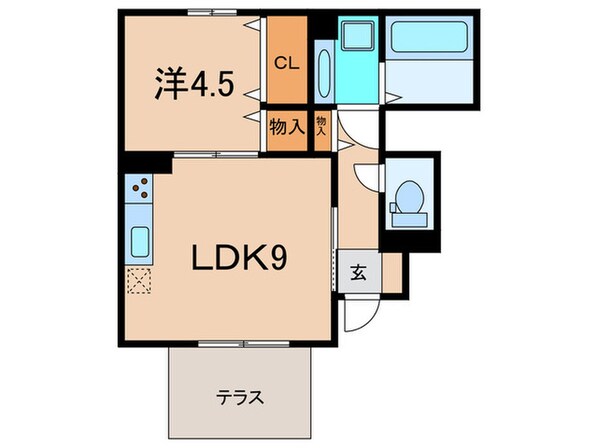 ｱﾄｰﾙさかえの物件間取画像